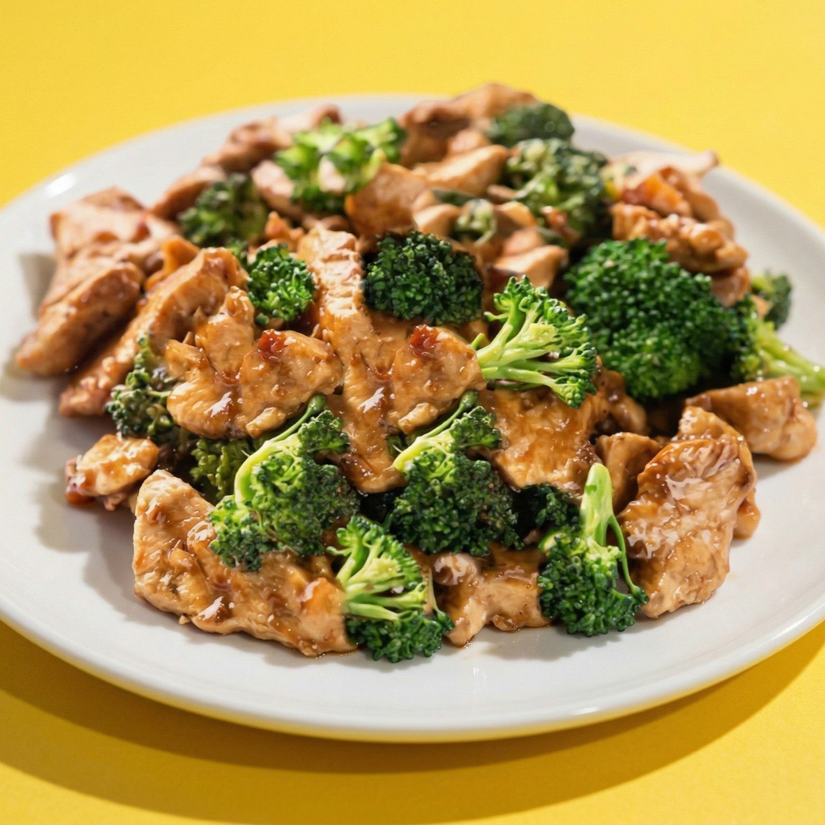 #C. Chicken with Broccoli.