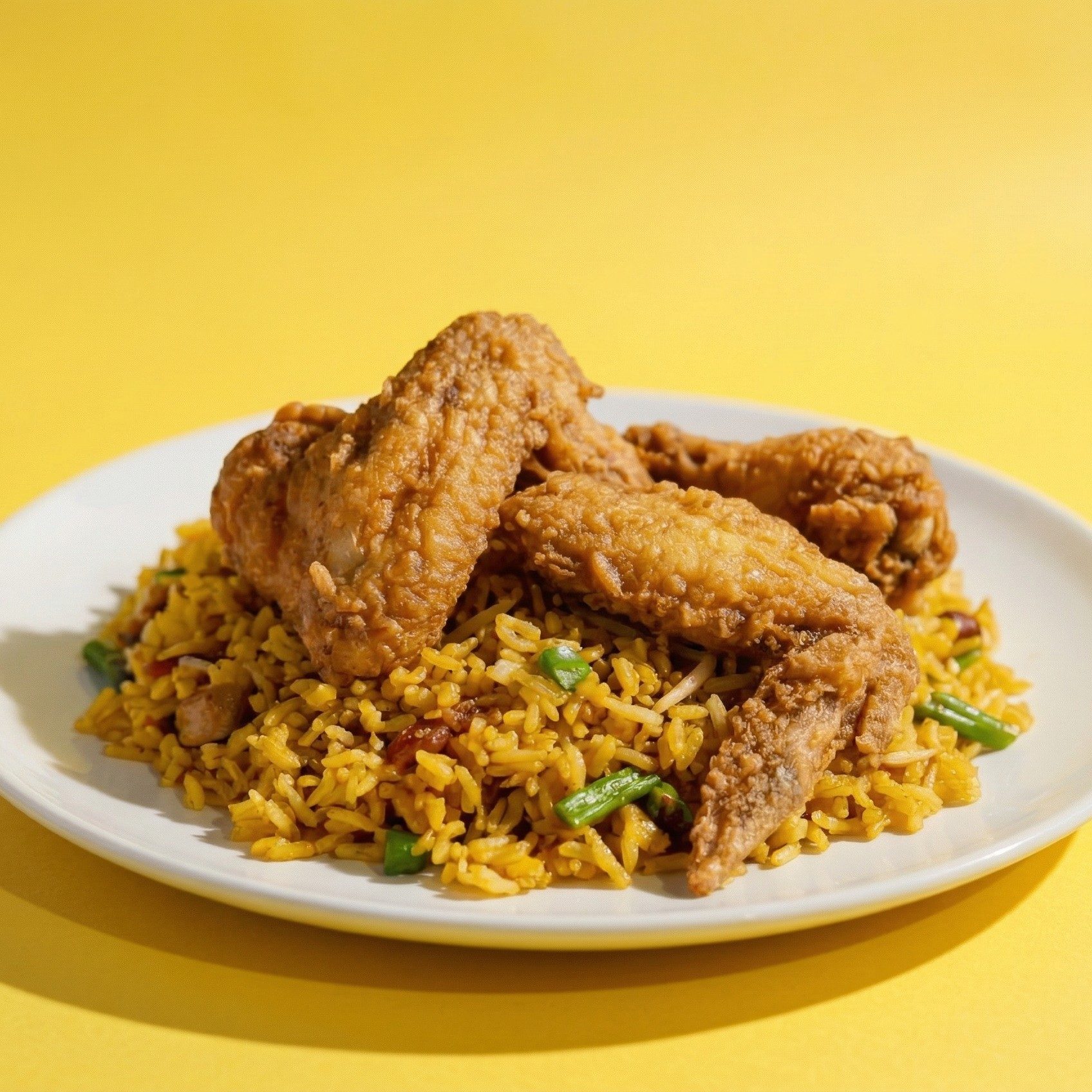 Fried Chicken Wings.