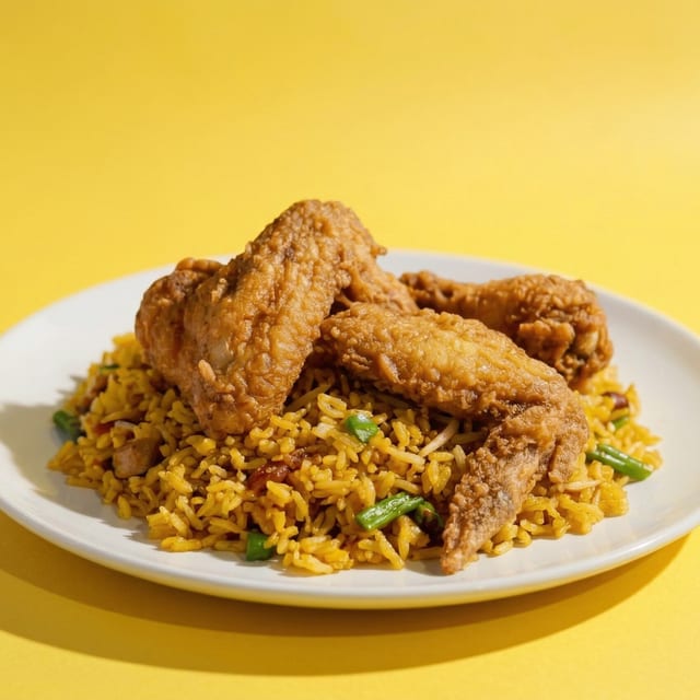 Fried Chicken Wings.