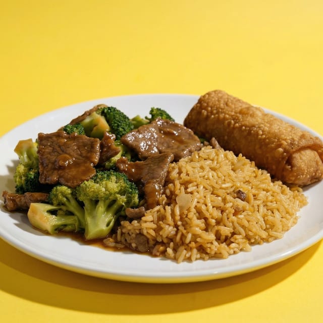 #C. Beef with Broccoli.