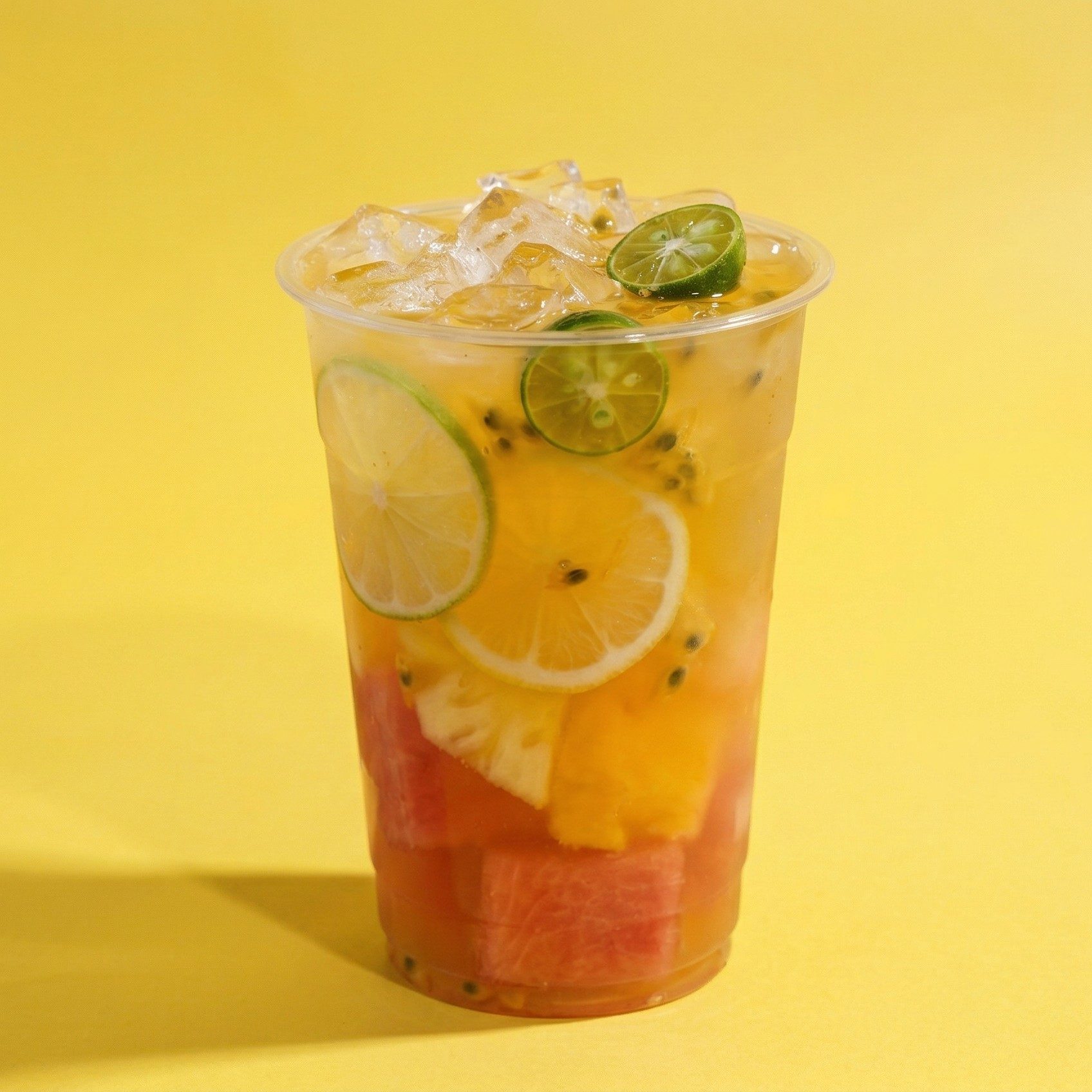 Mango Fiesta Boba Fruit Tea.