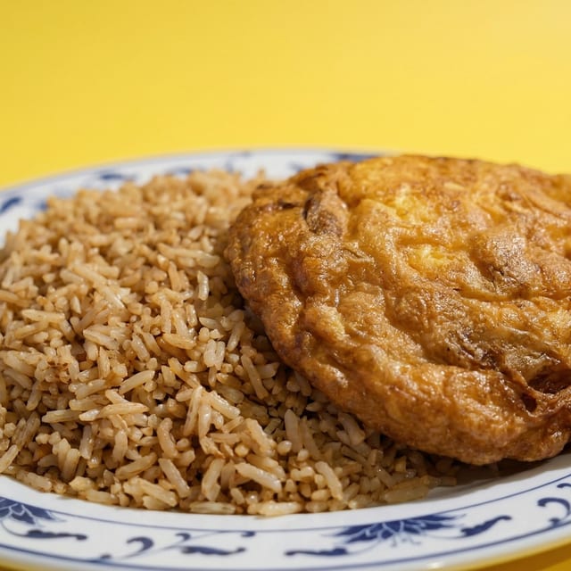 Chicken Egg Foo Young.